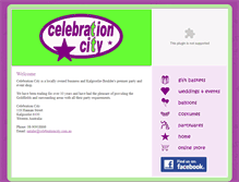 Tablet Screenshot of celebrationcity.com.au